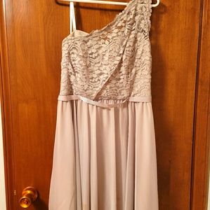 David's Bridal Short Lace Dress